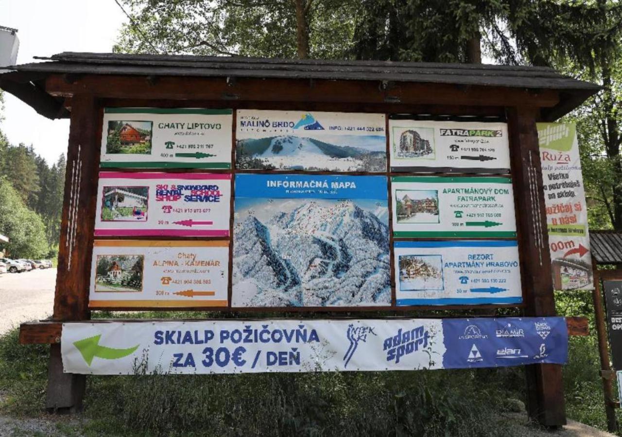Apartmány Fatrapark Hrabovo Ruzomberok Exteriér fotografie